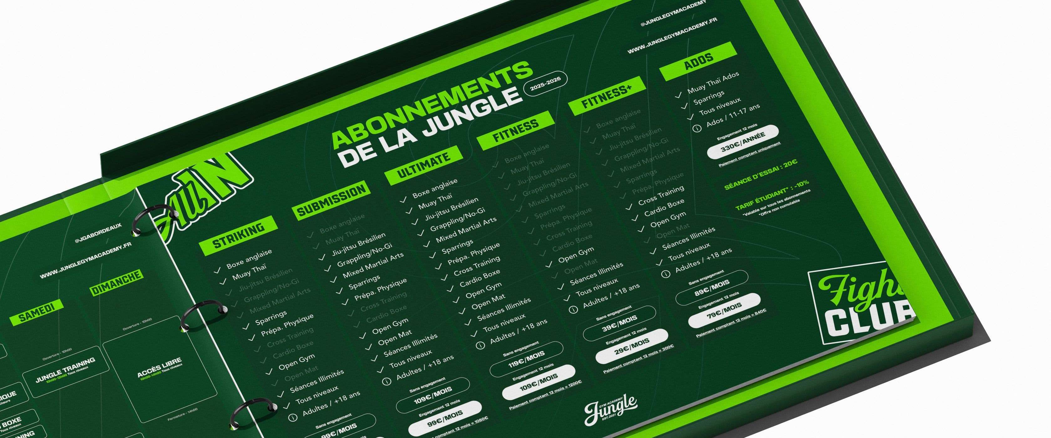 Jungle Gym Academy - Identité Visuelle