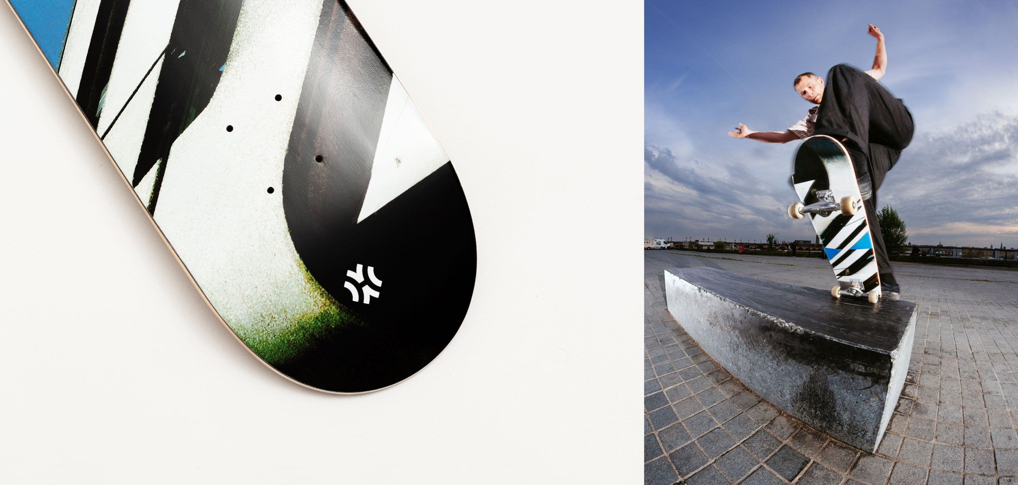 Hextra Skateboarding - Identité Visuelle