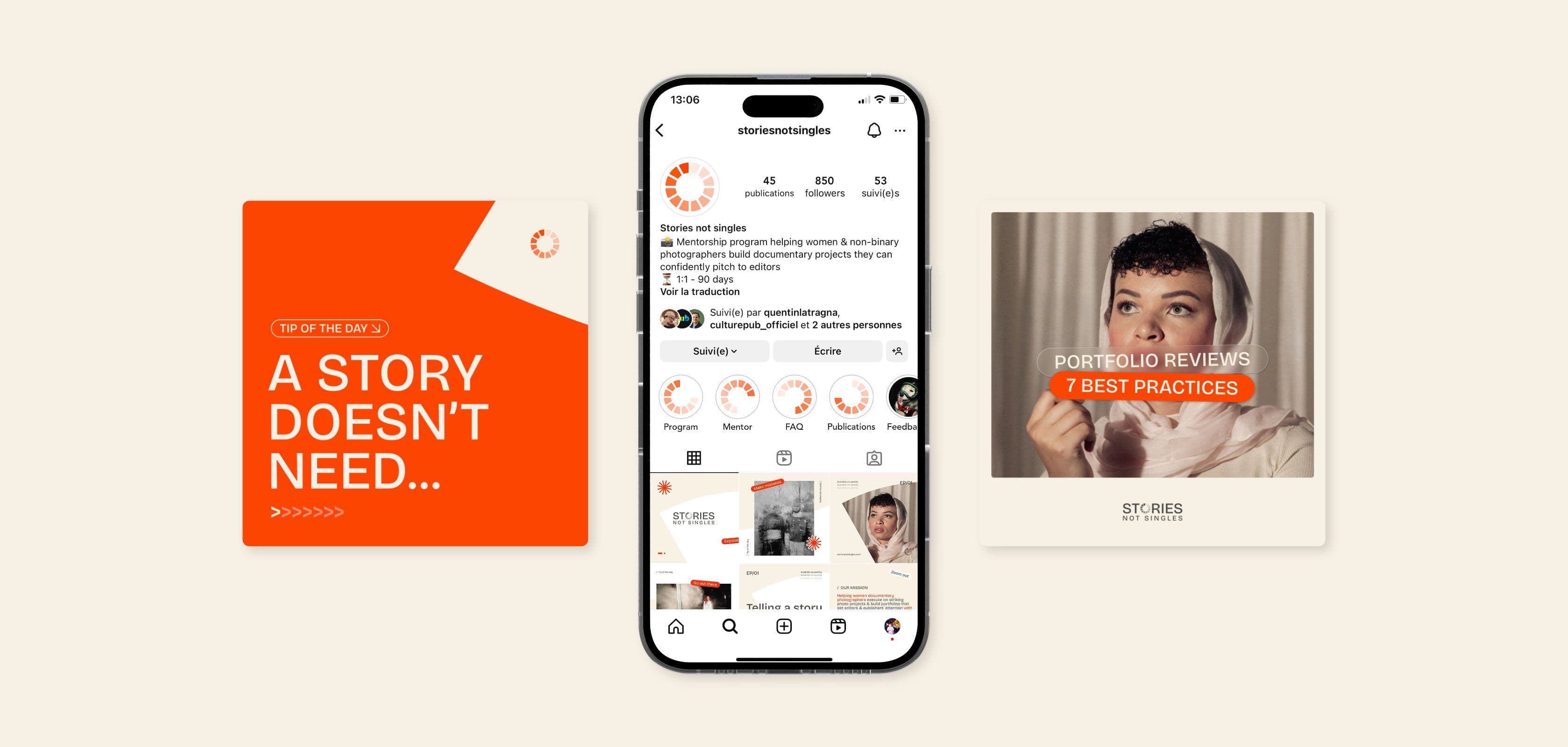 Stories not singles - Identité Visuelle